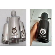 Turbo truck wolf exhaust muffler exhaust tip