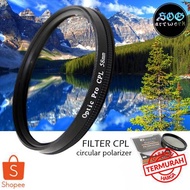 CPL Polarizer Filter 37mm -39mm -40mm -40.5mm -43mm -46mm -49mm -52mm -55mm -58mm -62mm -67mm