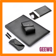 GEEWQ Laptop Bag PU Leather Sleeve Bag Case For Macbook Air Pro 13 15 Notebook Sleeve Bag For Macbook air 11 12 13.3 15.4 inch Case RHTRF