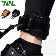 TNL 1PC PU Leather Double D-Ring Ankle Straps Cuffs for Cable Machines Gym Workouts Glutes Legs Stre