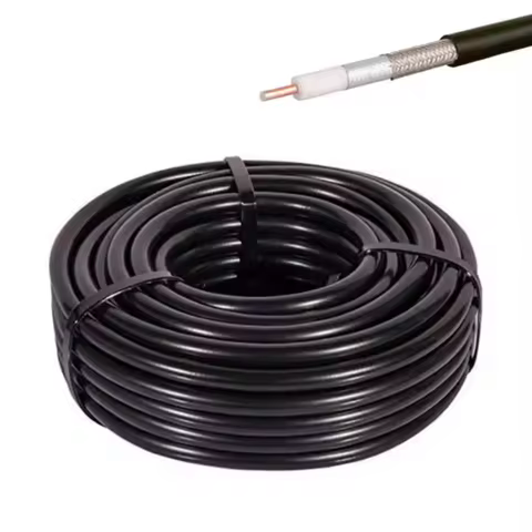 LMR400 Cable RF Coaxial Pigtail Low Loss RF Coax Cable Jumper Cord wire 50 ohm 50-7 LMR-400 high qua