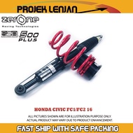 HONDA CIVIC FC1/FC2 16 - ZERONE SSR500 PLUS ADJUSTABLE