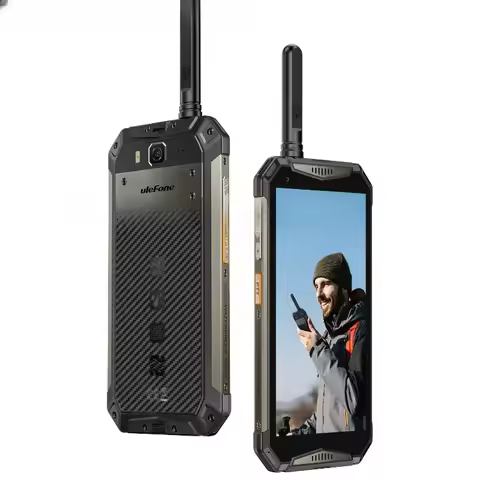 2025 Ulefone N-ew Ar-mor 20WT DMR UHF + P-OC Radio with 10850mAh Rugged Ph-one 256GB+2TB 5.65 inch b