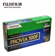 富士膠片 - 專業級 FUJICHROME PROVIA 100F 120 彩色 中片幅正片菲林 (5卷裝)