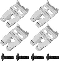 Pack of 4 Belt Clip Hooks with Screws 2609111584 Compatible with Bosch 18V Wireless Tools DDB180 DDS