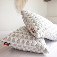 Layla Kapok Pillow, Adjustable Fit-Removable Fill, Cooling, Soft and Supportive at The Same Time, Queen Size