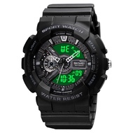 "SKMEI jam 1688 Digital Quartz Analog Dual Time Military Army Sports Water Proof Watch for Men jam j