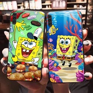 HK-64 Patrick Star Glass KACA Casing for Samsung Note A70 10Plus A10 A70S A7 10 A50 A02 2018 Pro