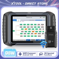 XTOOL D8W Wireless Car Diagnostic Tools Automotive Scanner With Topology Map Built-in DoIP CAN FD 3-