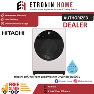 Hitachi 10/7Kg Front Load Washer Dryer BD-D100GV
