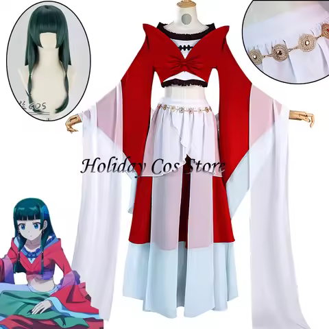 The Apothecary Diaries Season 2 Maomao Anime Cosplay Costume Wig Moonlight Dance Dress Kusuriya No H
