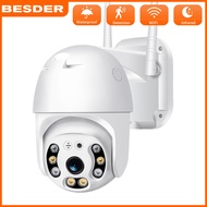 BESDER 8MP 1080P Security Camera 5MP WIFI Outdoor PTZ Speed Dome Wireless IP Camera 3MP CCTV Pan Tilt 4X Zoom IR Network Surveillance P2P