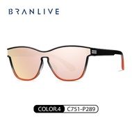 BRANLIVE FB’ แว่นตากันแดด Designer แว่นตากันแดดสีส้ม แว่นไทย