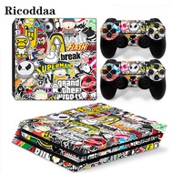 Customize Viny Decal Sticker For PS4 Pro Console + 2 Controller Skin Sticker For Sony Playstation 4