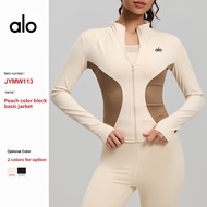 Alo Slimmer Look Yoga Wear Jacket Women Running Sports Fitness Jacket