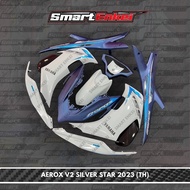 NVX155 V2 AEROX SILVER STAR 2023 COVERSET