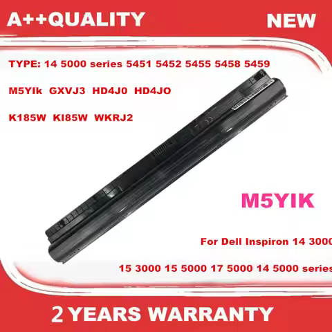 14.8V M5Y1K Laptop battery For Dell Inspiron 14 5000 series 5451 5452 5455 5458 5459 M5YIk GXVJ3 HD4