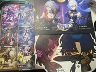 崩壞: 星穹鐵路 虛寶卡 車票 明信片 扇