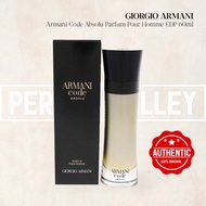 [PERFUME ALLEY] Giorgio Armani Code Absolu Parfum Pour Homme EDP 60ml