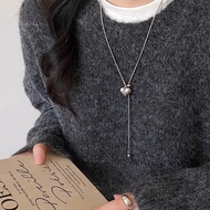 Vionne - Long Necklace Pendant for Women, Hijab Fashion, Korean Style Necklace, Trendy By Ohellow.St