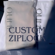 Custom zipper bag custom zipper bag ziplock custom screen printing zipper bag premium screen printin