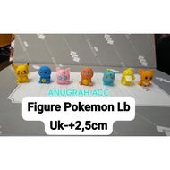 Pokemon miniature figures containing 7 pieces