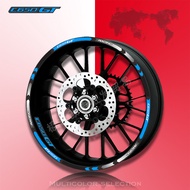 Promotion Suitable for BMW/C650GT Modified Waterproof 50cm Steel Rim Sticker/Inner Frame Rim Sticker