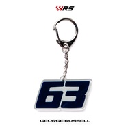 F1 DRIVER LOGO KEYCHAINS [READY STOCK]