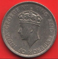 香港 英皇喬治六世 一毫 - 1937 鎳幣