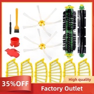 Side Brush Flat Filter Bristle Flexible Brush for IRobot Roomba 500 Series 510 520 521 530 535 Robot Spare Parts Factory Outlet