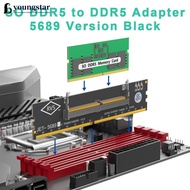 YOUNGSTAR Laptop DDR5 RAM to SO DDR5 U-DIMM Desktop Adapter Card Memory Tester SO DDR5 to DDR5 U-DIM