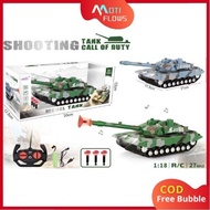 Children's Toy RC SHOOTING Tank CALL OF DUTY Tank Remote Control Tank RC Tank