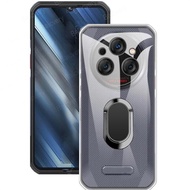 For Oukitel WP35/WP35S/WP35 Pro/WP55/WP55 Pro Silicon Soft Cover Magnetic Metal Finger Ring Holder S