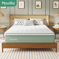 Novilla ที่นอน คูลลิ่งดับเบิ้ล เจล+ผ้าไหมไอซ์ สปริงถุงแยกไร้เสียง 3.5/5/6 ฟุต​ ความหนา 10 นิ้ว