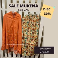 [✅Promo] Sale Mukena Dewasa Rumah Dannis (Bunga Orange)