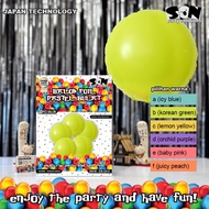 SON ROUND PASTEL FOIL BALLOONS (SON-524) / BIRTHDAY BALLOONS / BIRTHDAY BALLOONS / BALLOONS / RUBBER