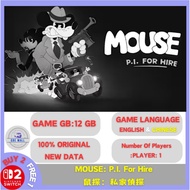 MOUSE: P.I. For Hire  (Nintendo Switch  2) Digital Download Permainan Muat turun Digital Switch