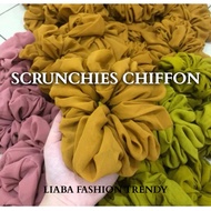 Heavy Chiffon Scrunchie XXL | Premium Hair Scrunchie | Export Quality | Ready Stock MY