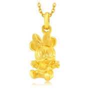CHOW TAI FOOK Disney Classics Collection 999 Pure Gold Pendant R12155 - Minnie Mouse