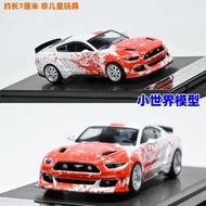 Liberty64 1: 64 Ford Mustang Ford Mustang Wide Alloy Car Model