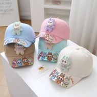 Children's Leisure Baseball Cap With Cartoon 3D Labubu Pattern For Boy And Girls Hats Suitable For 2