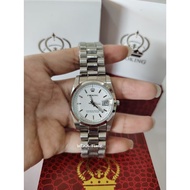 PROKING Silver Men’s Watch With Date – Stainless Steel Band, Quartz Movement