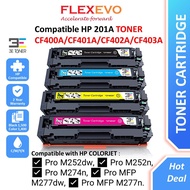 Compatible 201A Toner CF400A CF401A CF402A CF403A FOR 400 Color Laserjet Pro M252dw M252n M274n M277