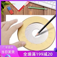 [Ready Stock|Hot Sale] Drawing Circle Tool Drawing Ruler Creative Circle Drawing Ruler Adjustable Va