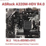 ASROCK/ASROCK Technology A320M-HDV REV 4.0 DDR4 AM4 Sharp Dragon 12345 Integrated Motherboard