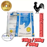(10kg/20kg/50kg ) 201C/ 202P Gold Coin Ayam Daging / Makanan Ayam