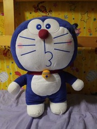 全新特別版16吋多拉A夢牛仔布料公仔