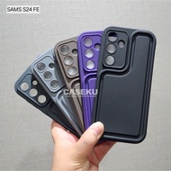 Samsung S24 FE Case Macaron Case Circuit Protect Camera Motif Case Samsung S24 FE