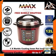 MALAYSIA UP📣(AZWAR SHOP) Ewant 12L Smart Pressure Cooker 10-in-1 Function Red with Malaysia Plug