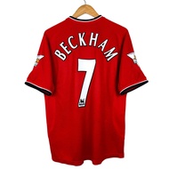 High-quality 2000/02 Manchester United David Beckham No. 7 home retro jersey